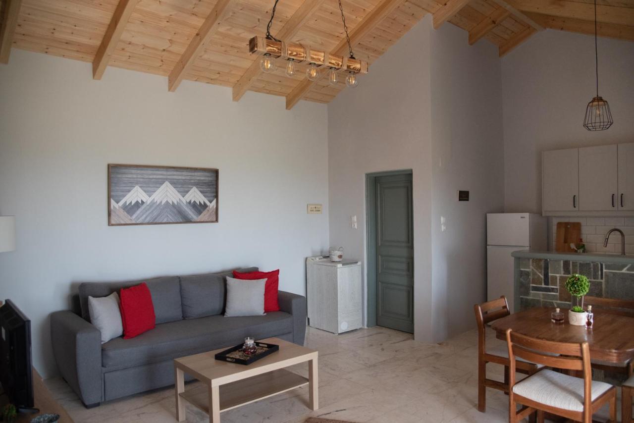 Pensjonat Rena'S Panorama View House Vóvikes Zewnętrze zdjęcie