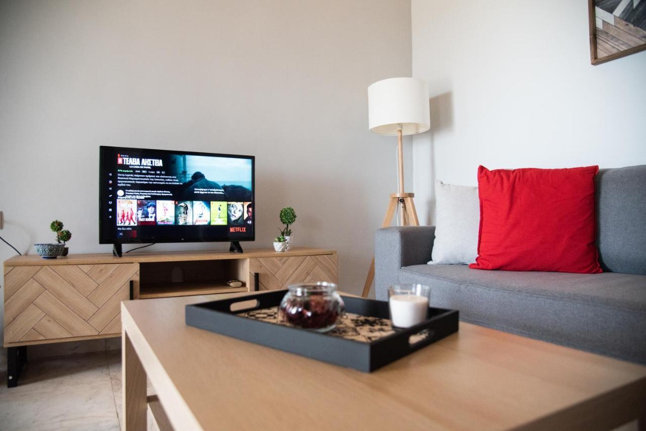 Pensjonat Rena'S Panorama View House Vóvikes Zewnętrze zdjęcie