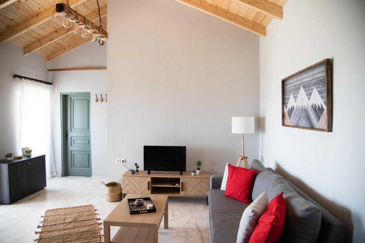Pensjonat Rena'S Panorama View House Vóvikes Zewnętrze zdjęcie