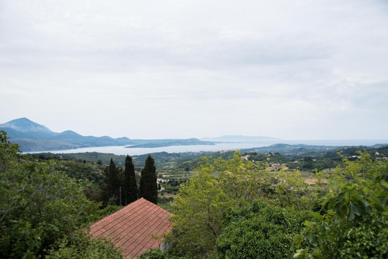 Pensjonat Rena'S Panorama View House Vóvikes Zewnętrze zdjęcie